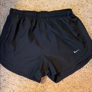 Black Nike shorts